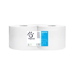 Bobina asciugatutto Special 800,2 veli 20 gr diametro 27,5 cm 25,7 cm x 241 mt bianco pacco 2 pezzi Papernet 403770 - 2025