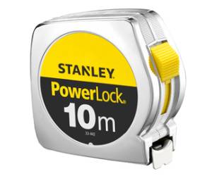 Flessometro PowerLock 10 mt metallo - 3097