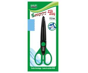 Forbice Snippy Zig Zag 17 cm lama acciaio colori assortiti - 3640