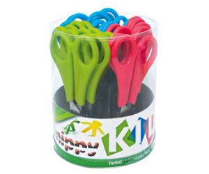 Forbice Snippy centimetrata punta tonda 13,5 cm lama acciaio inox - 4723