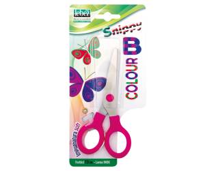 Forbici Snippy Color punta tonda 13 cm lama in acciaio colori assortiti Lebez 4512 - 3624