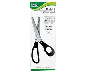 Forbici Zig Zag 19 cm lama in ghisa nero - 3597