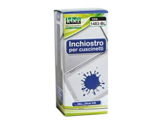 Inchiostro per cuscinetti 30 ml senza olio blu Lebez 1483 BL - 4461