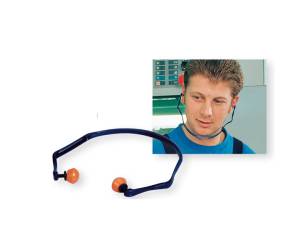 Inserti auricolari con archetto 1310 SNR 26 dB blu arancio - 8601