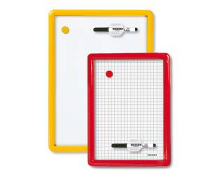 Lavagna magnetica Lmv bianca 35 x 50 cm cornice in colori assortiti Arda 330B - 4079