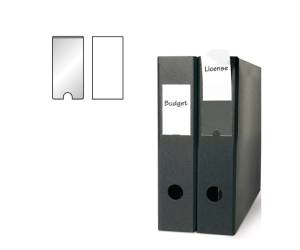 Portaetichette adesivo 55 x 150 mm trasparente - 2398