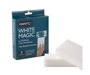 Spugna cancella macchie White Magic 12x2,5x0,6 cm - 8801