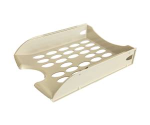 Vaschetta portacorrispondenza forata E040,26 x 34,5 x 6,5 cm grigio - 4341