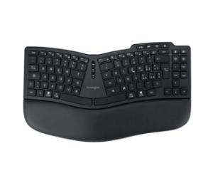Tastiera Ergo wireless ricaricabile - KB675 EQ - nero - Kensington - K75491IT - 5028252643610 - DMwebShop