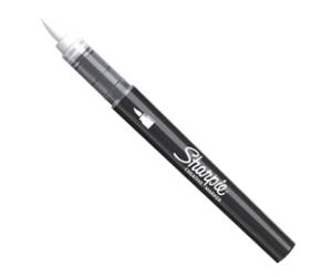 Marcatore acrilico punta pennello bianco - 30405