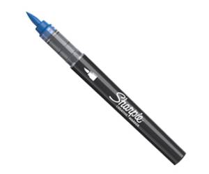 Marcatore acrilico punta pennello blu - 30408