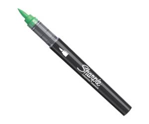 Marcatore acrilico punta pennello verde - 30409