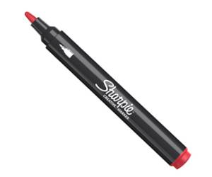 Marcatore acrilico punta tonda rosso - 30401