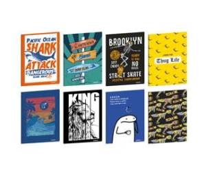 Maxiquaderno Teen Boy A4,1 rigo con margine 21 fogli 80 gr - 30436