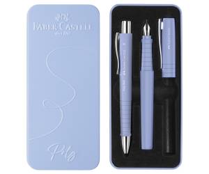 Set stilo B Poly Pen sfera Poly Ball punta 0,7 mm fusto pale iris - 30505