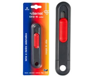 Cutter SX 12 16 - in ABS - lama a rientro automatico - Iternet - 4300 - 8028422543006 - DMwebShop
