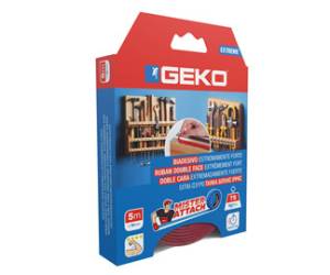 Nastro biadesivo EXTREME Mister Attach - 19 mm x 5 mt - grigio-rosso - Geko - 8200500002 - 8014846535093 - DMwebShop