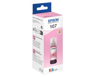 Tanica EPSON EcoTank Magenta Chiaro 107 Originale - 1185