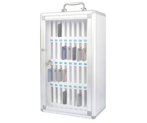 Armadietto portacellulare 36 posti 29 x 19 x 50 cm grigio - 1311