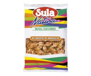 Caramelle gusto arancia busta 1 kg Sula - 1236