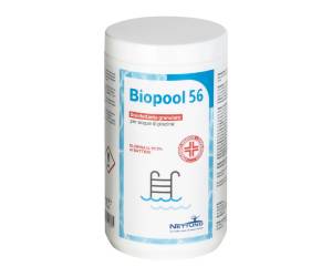 Disinfettante granulare per acque di piscine Biopool 56 in barattolo 1 Kg - 1459