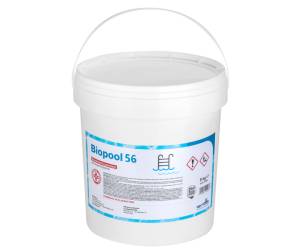 Disinfettante granulare per acque di piscine Biopool 56 in secchio 5 Kg Nettuno 01246 - 1464