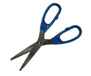 Forbice detectabile con manici in plastica 21 cm blu - 2013