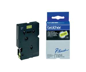 Nastro nero giallo TC691,9 mm x 7,7 mt - 2137