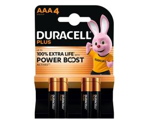 Pila Mini Stilo AAA PLUS POWERBOOST MN2400 blister 4 pezzi Duracell DU0203 - 1491