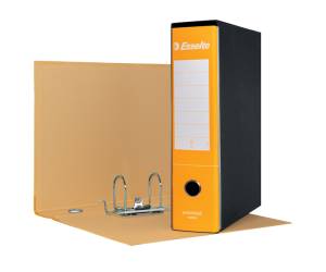 Registratore Essentials G75 dorso 8 cm protocollo 23 x 33 cm giallo - 1315