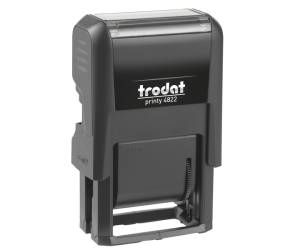 Timbro Printy 4,0 Eco 4822 Polinome 12 diciture 4 mm autoinchiostrante Trodat 211675 - 1350