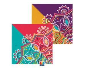 Tovagliolo Mandala 33 x 33 cm carta - 2018