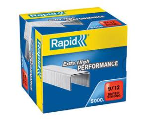 Punti Super Strong alti spessori - 9/12 - acciaio zincato metallo - conf. 5000 pezzi - Rapid - 24871400 - 7313468714000 - DMwebShop