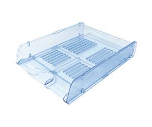 Vaschetta portacorrispondenza TR25310 - 26 x 34 x 6 cm - azzurro trasparente - conf. 10 pezzi - Arda - TR25310BL - 8003438125330 - DMwebShop