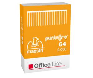 Punti Oro - 6/4 - oro - scatola da 2000 pezzi - conf. 10 pezzi - Romeo Maestri - 1001101 - 8005231011025 - DMwebShop