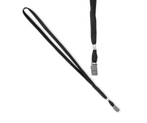 Cordoncino per portabadge nero - 49 x 1 cm - conf. 100 pezzi - Lebez - 31-093-N-B - 8007509052440 - DMwebShop