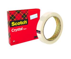 Nastro adesivo Crystal 600 - 1,9 cm x 66 mt - trasparente - Scotch - 7100027400 - 3134375261951 - DMwebShop