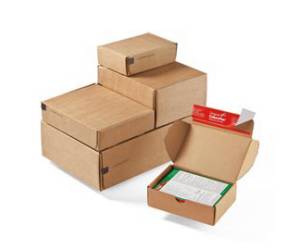 Scatole modulabili CP 080 - 30,5 x 21 x 9,1 cm - cartone - avana - conf. 20 pezzi - Colompac - CP080.08 - 4033657009467 - DMwebShop