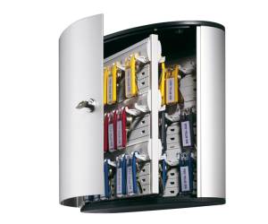 Cassetta portachiavi da parete Key Box - 30,2 x 11,8 x 28 cm - 54 posti - grigio - Durable - 1953-23 - 4005546103754 - DMwebShop