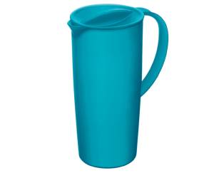Caraffa con coperchio - 16 x 10,5 x 22,5 cm - PPL - 1,2 lt - blu - Rotho - F707058 - 7610859221384 - DMwebShop