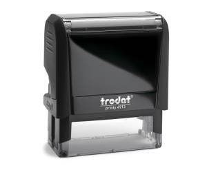 Timbro Original Printy 4.0 4913 - autoinchiostrante - personalizzabile - 58 x 22 mm - 6 righe - Trodat - 43072. - 92399430728 - DMwebShop