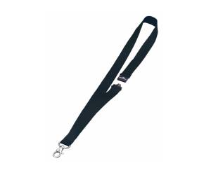 Cordoncini portabadge larghezza - 20 mm - nero - conf. 10 pezzi - Durable - 8137-01 - 4005546800097 - DMwebShop