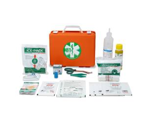 Valigetta di pronto soccorso Medic 1 - 25 x 19 x 9 cm - fino a 2 persone - arancio - Pvs - CPS513 - 8034028010071 - DMwebShop