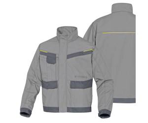 Giacca da lavoro Mach 2 Corporate - tela-poliestere-cotone - taglia XL - grigio chiaro-grigio scuro - Deltaplus - MCVE2GRXG - 3295249231057 - DMwebShop