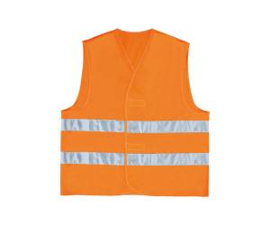 Gilet alta visibilita' GILP2 - poliestere - taglia L - arancio fluo - Deltaplus - GILP2ORGT - 3295249157036 - DMwebShop