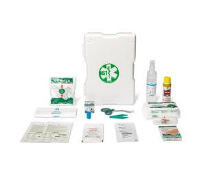 Armadietto di pronto soccorso 1 P 37x22x14 cm fino a 2 persone bianco - 9217