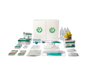 Armadietto di pronto soccorso 102 P 45x37,5x13 cm plastica oltre 3 persone - 9218