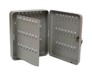 Cassetta portachiavi da muro 37x28x7,5 cm 128 posti grigio antracite - 10434