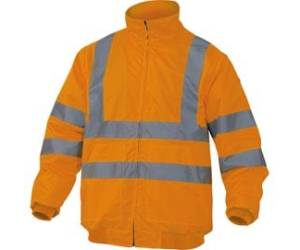 Giubbotto alta visibilita Reno HV poliestere poliuretano taglia L arancio fluo - 11165