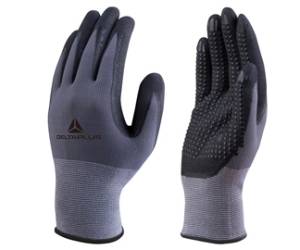 Guanti di precisione VE727NO poliammide palmo in nitrile poliuretano taglia 09 grigio nero - 11190